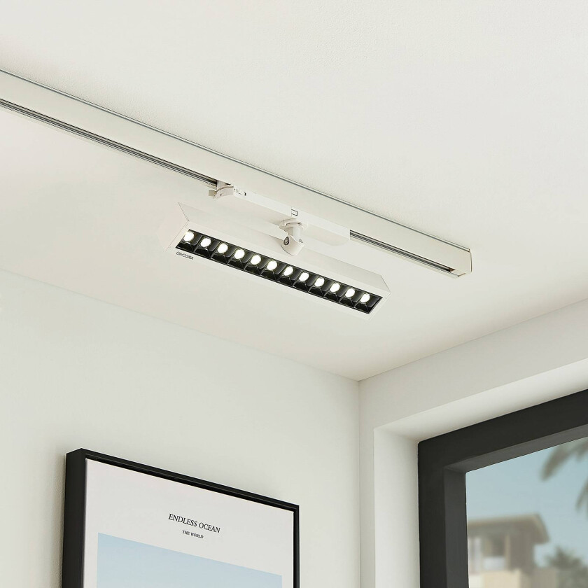 Millay LED-skinnespot, hvit 4 000 K