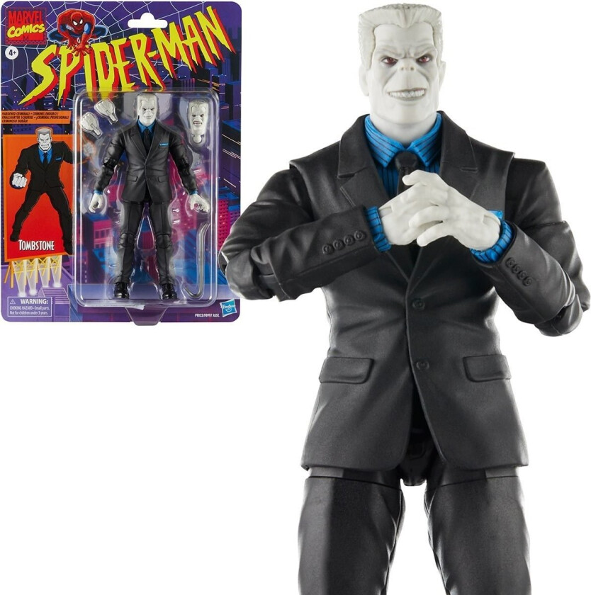 Spider-Man Comics Marvel Legends Action Figure Tombstone 15 cm