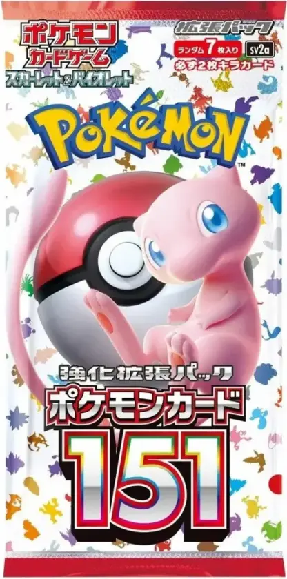 Pokemon 151 Booster Pack (Japansk)