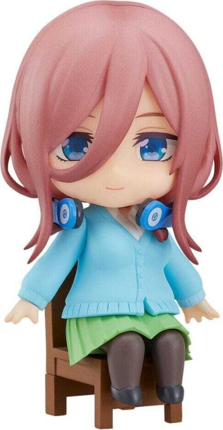 The Quintessential Quintuplets Movie Nendoroid Swacchao! Figure Miku Nakano 9 cm