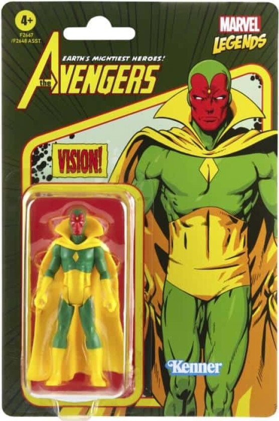 Marvel Legends Retro 3,75 Collection - Wave 3 - Vision