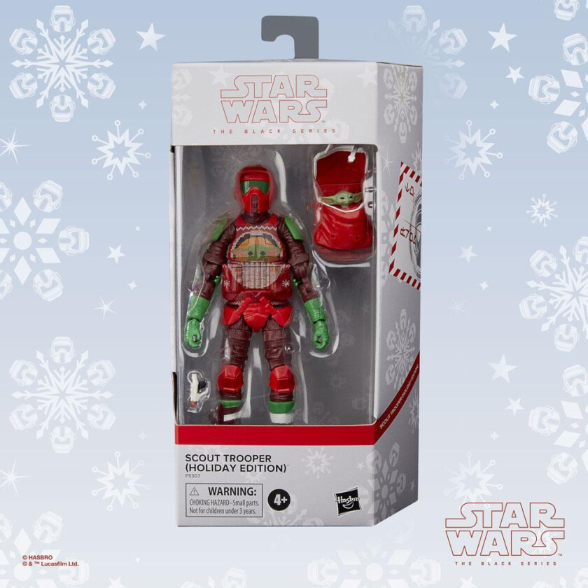 Star Wars - The Black Series - Scout Trooper (Holiday Edition)