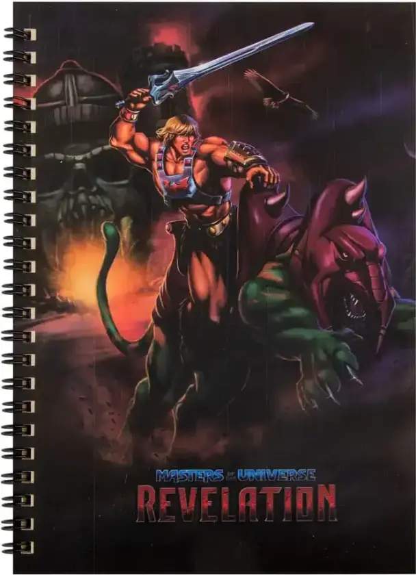 Masters of the Universe: Revelation– Musclor og Cringer Notatbok