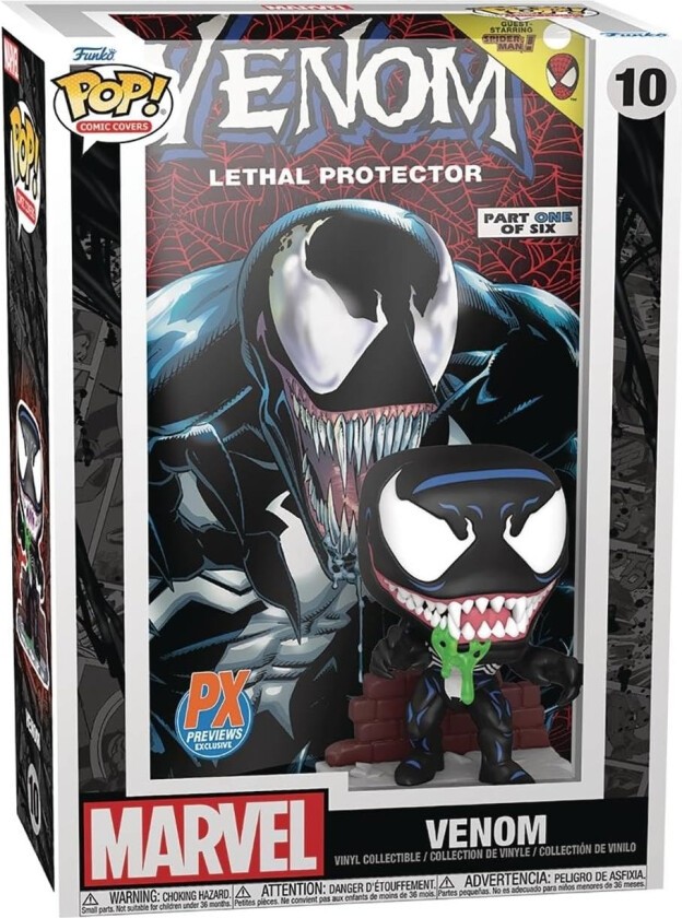 Venom Lethal Protector (Marvel) Funko Pop! Comic Cover