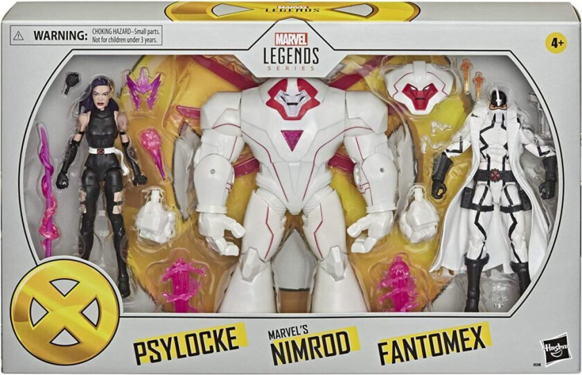 Marvel Legends - Psylocke, Nimrod, and Fantomex