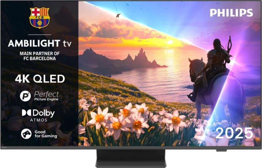 55" 4K QLED Ambilight TV (2025) 55PUS8600/12