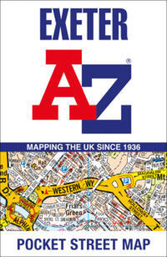 Exeter A-Z Pocket Street Map