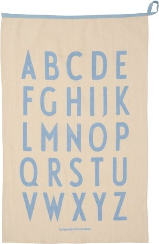 Favourite Premium Classic kjøkkenhåndkle 50 x 70 cm natur/lys blå