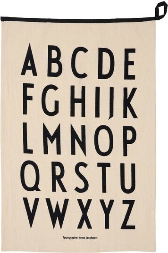 Favourite Premium Classic kjøkkenhåndkle 50 x 70 cm natur/svart