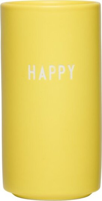Favourite vase HAPPY 11 cm yellow