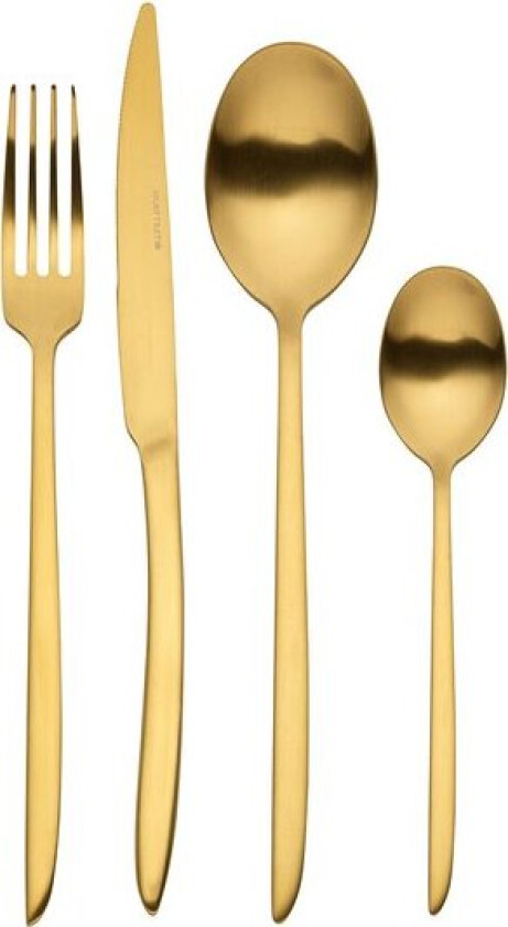 Orca bestikksett 24 deler gull