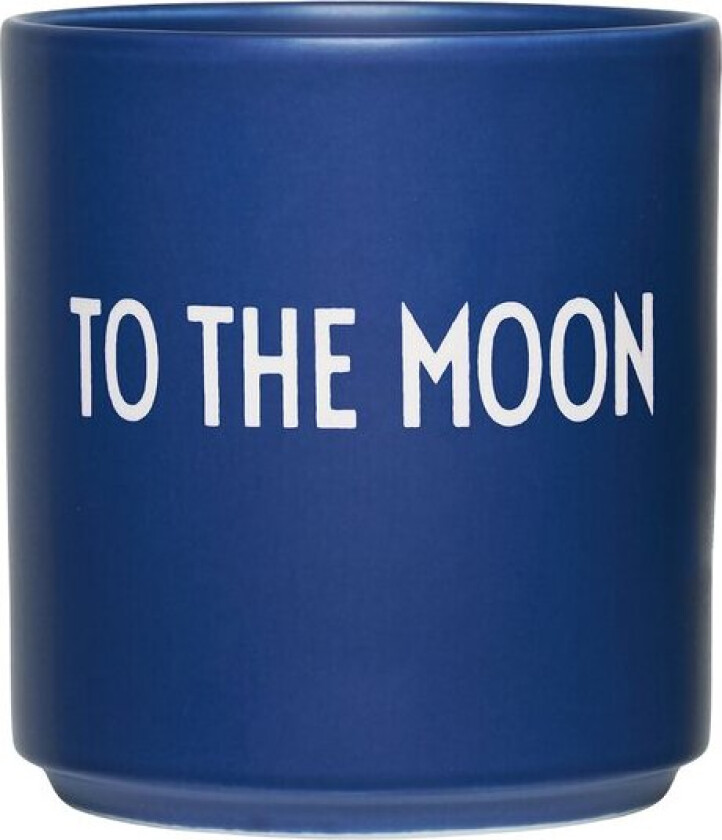 Favourite kopp TO THE MOON 25 cl midnight blue