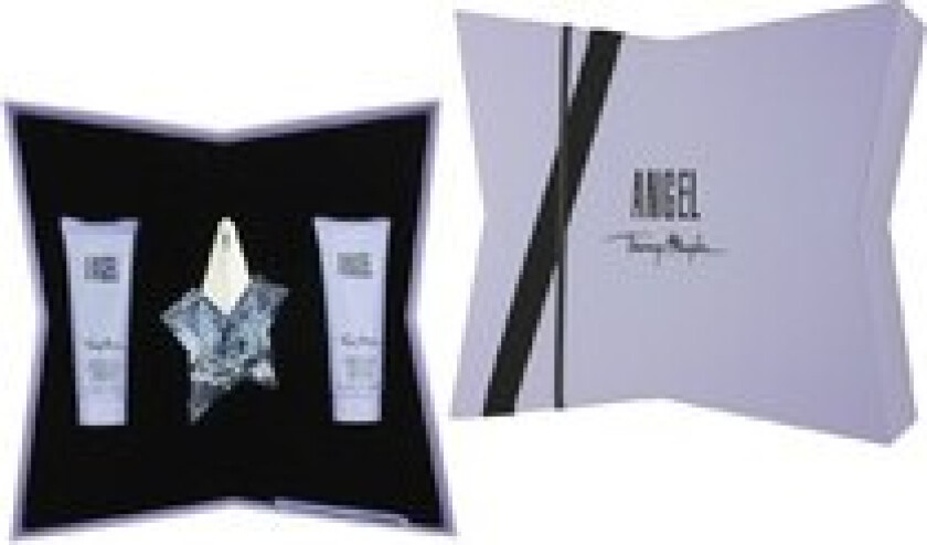Thierry mugler Angel EDP Gavesett 25ml, Angel Shower Gel 50ml og Angel Body Lotion 50ml