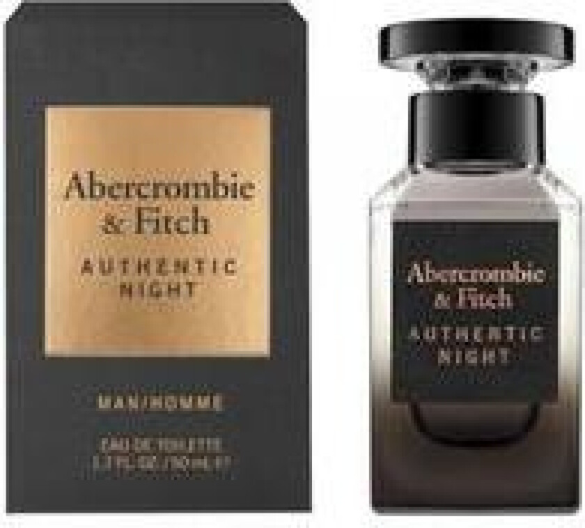 Abercrombie & fitch Authentic Night uomo EDT - 100 ml