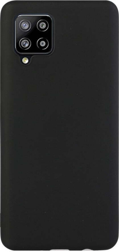 Samsung Galaxy A42 (5G) Matt Fleksibelt Plast Deksel - Svart