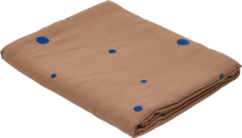 Nori bordduk 140x260 cm Terracotta-optic blue