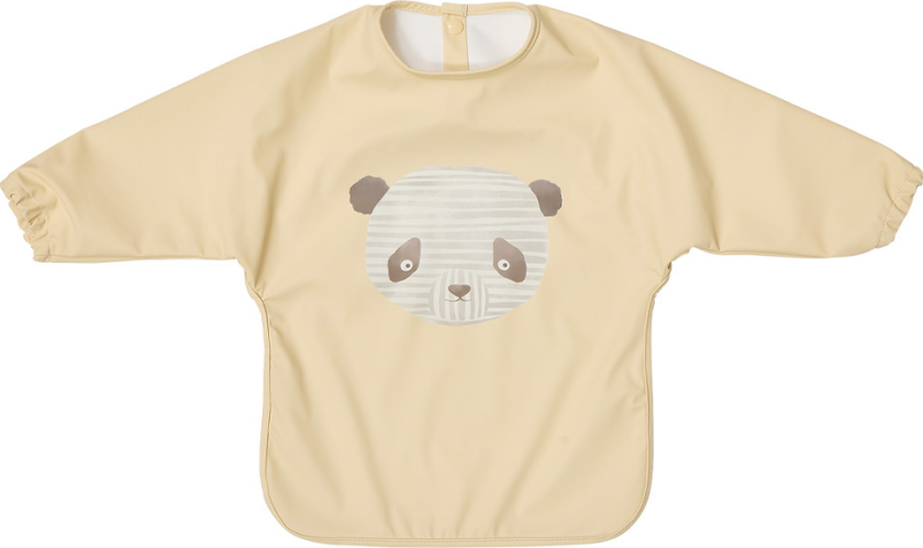 Lun Lun panda smekke med erme Butter