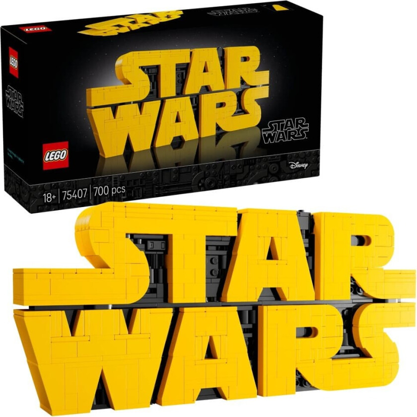 Star Wars Klossebygd Star Wars logo 75407