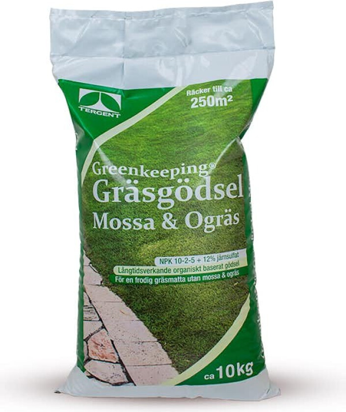 Gressgjødsel Tergent Greenkeeping Mose 10kg
