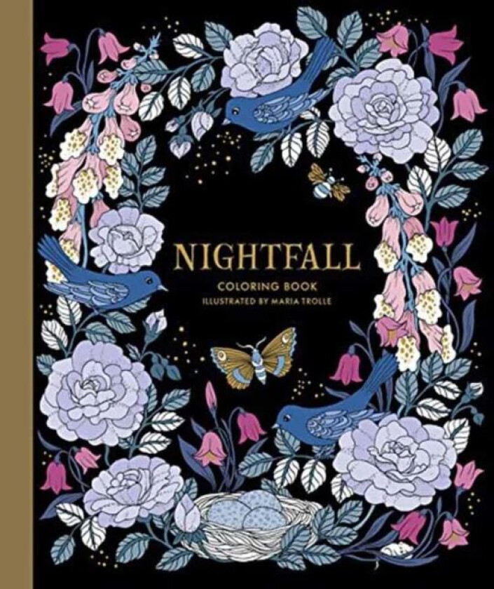 Nightfall Coloring Book av Maria Trolle