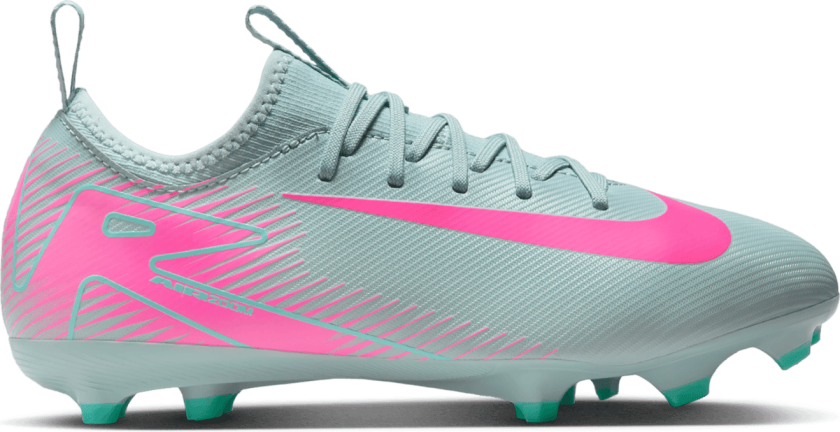Mercurial Vapor 16 Academy FG/MG Q2 25, fotballsko gress og kunstgress, junior OCEAN CUBE/PINK BLAS