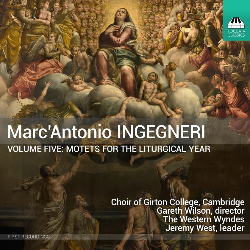 The Western Wyndes, Gabriel Kennedy, Ben Nolan, Gareth Wilson, Jeremy West, Choir of Girton College, Cambridge Ingegneri: Motets for the Liturgical Year, Vol. 5 CD