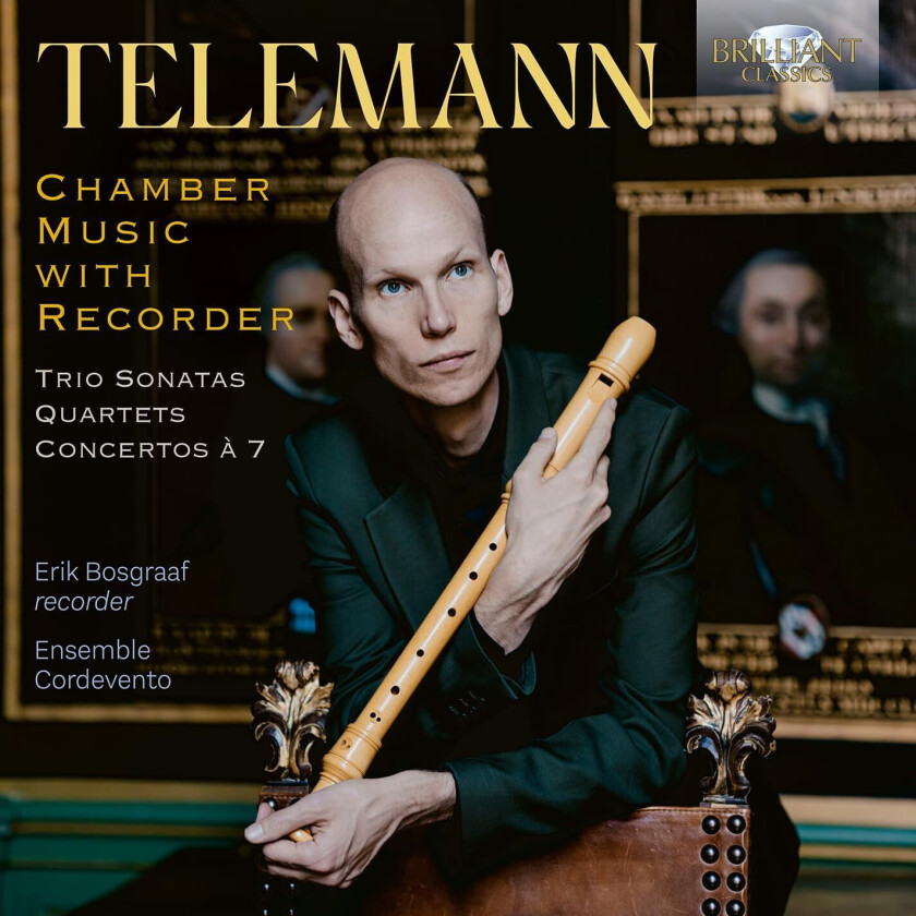 Erik Bosgraaf, Cordevento Telemann: Chamber Music with Recorder CD