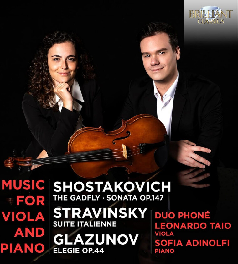 Duo Phone Russian Music for Viola & Piano CD