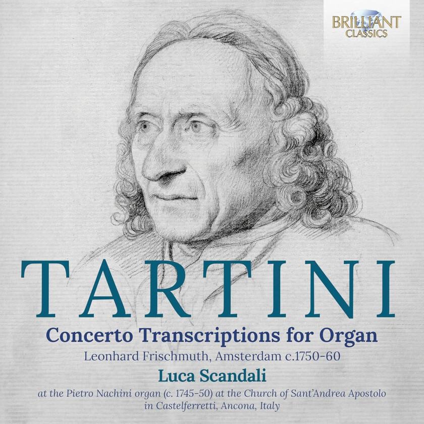 Luca Scandali Tartini: Concerto Transcriptions for Organ CD