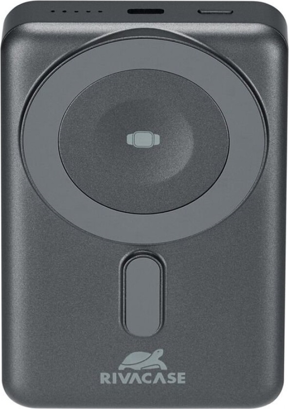 Rivacase Va2608 Power Bank Lithium Polymer (Lipo) 10000 Mah Wireless Charging Black, Grey