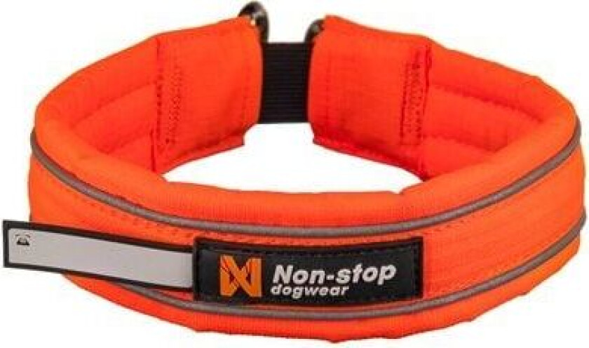 Non-Stop Dogwear Safe Collar, hundehalsbånd Oransje