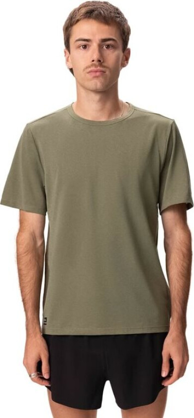 Stopwatch Short Sleeve Men Olivine Heather