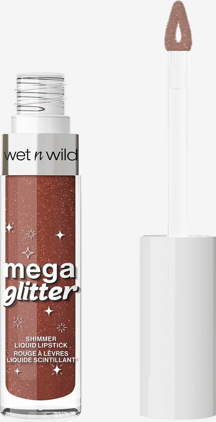 Glitter Liquid Lipstick - Brun