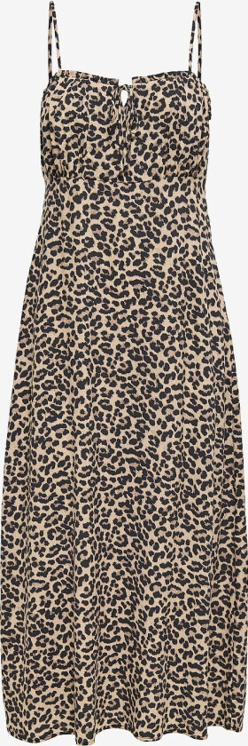 Maxikjole onlNelly Life Alexa Midi Dress - Beige