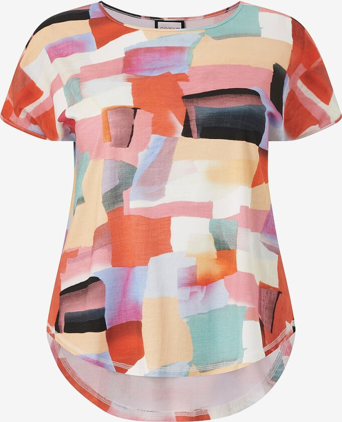 Topp Gitte T-shirt With Print - Flerfarget