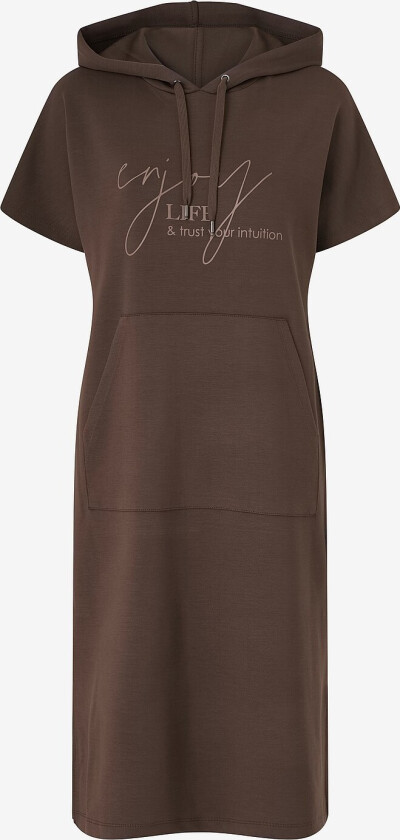 Sweatshirt-kjole Sc-Banu 232 - Brun