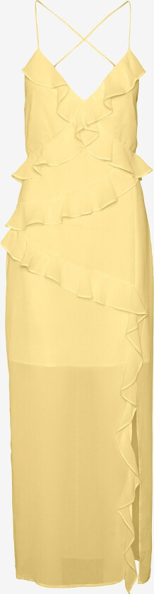 Maxikjole vmAmina Singlet Ankel Dress - Gul