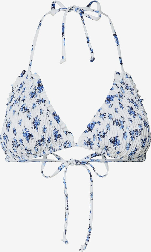 Bikini-BH pcLira Smock Bikini Triangle BC - Blå