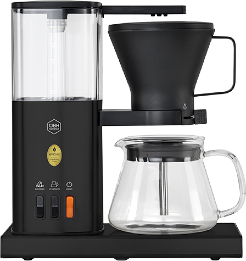 OBH Nordica Blooming Aroma kaffetrakter svart 2427