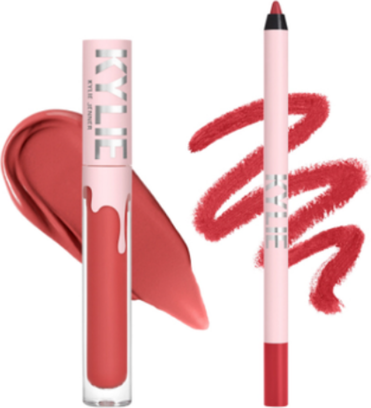 Set Rossetto Liquido Opaco + matita labbra Tonalità: 401 Victoria