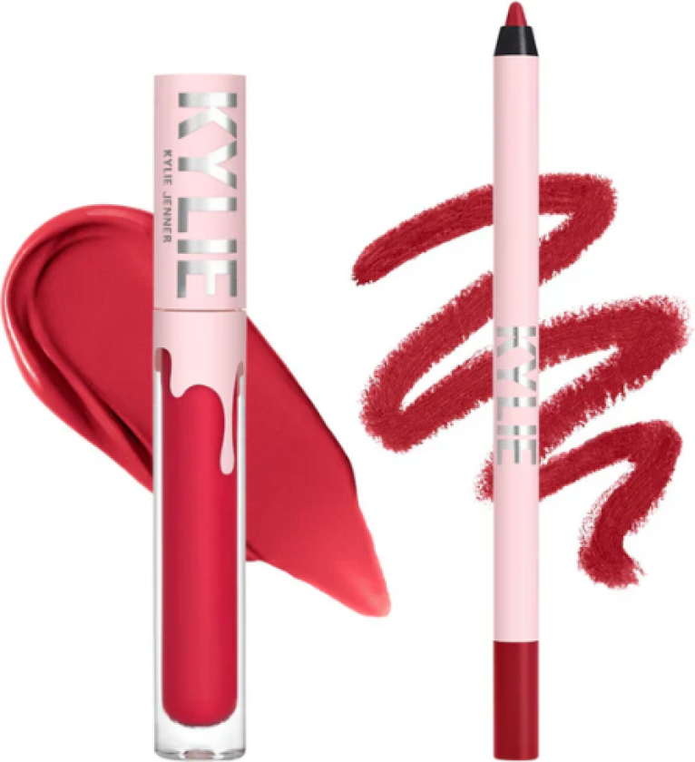 Set Rossetto Liquido Opaco + matita labbra Tonalità: 402 Mary Jo