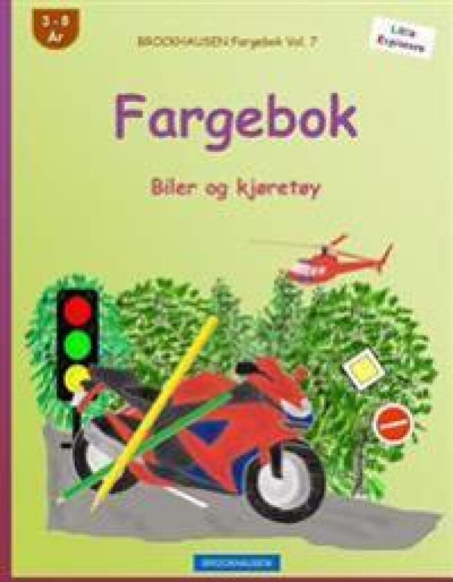 BROCKHAUSEN Fargebok Vol. 7 - Fargebok: Biler og kjøretøy