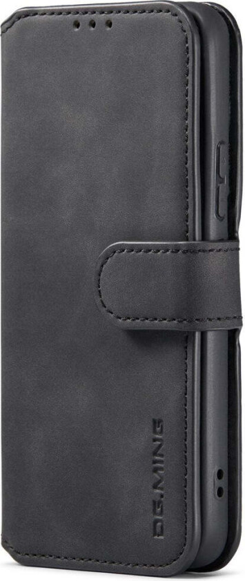 Samsung Galaxy S22+ (Plus) Kunstskinn Flip Deksel m. Strop - Svart