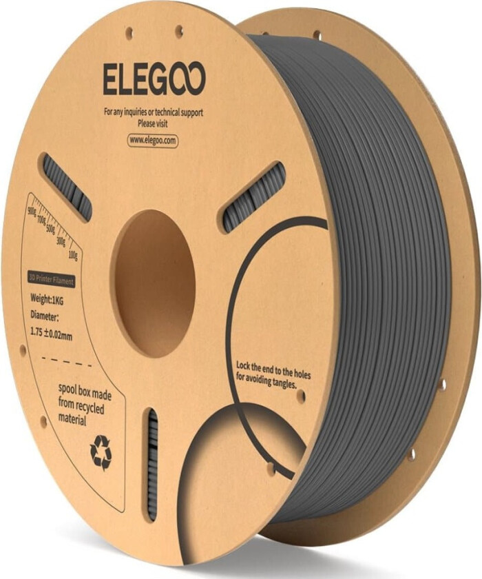 Elegoo PLA 1.75mm 1kg - Space Grey