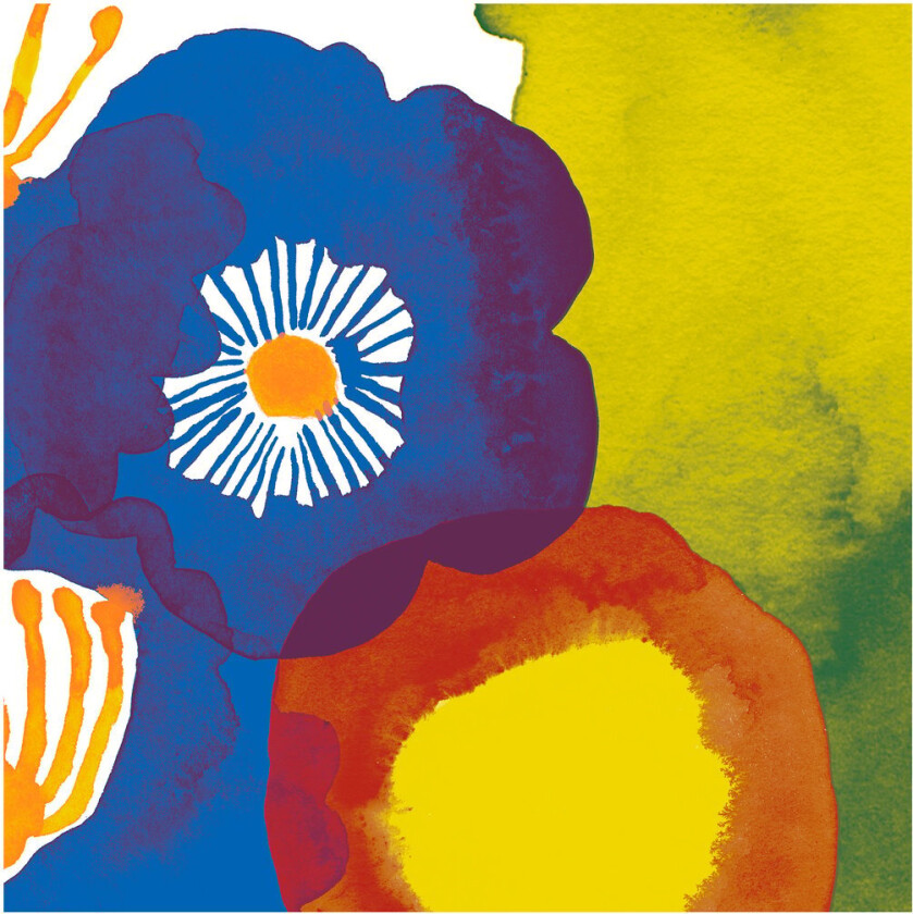 Juhannustaika serviett 33 x 33 cm 20-pk Blue-yellow-red