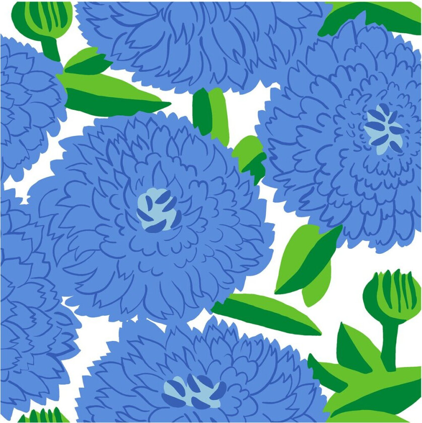 Primavera serviett 33 x 33 cm 20-pk Blue
