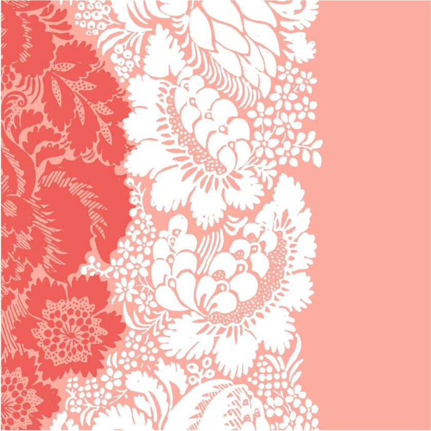 Ananas serviett 33 x 33 cm 20-pk Raspberry