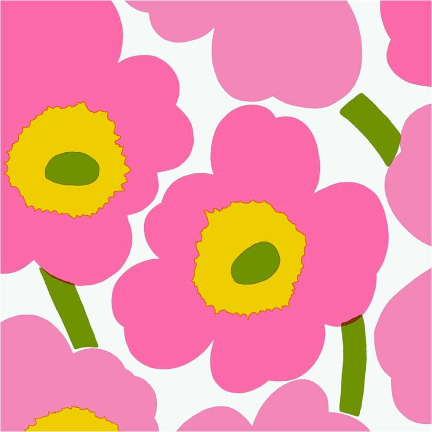 Unniko serviett 33x33 cm 20-pk Pink