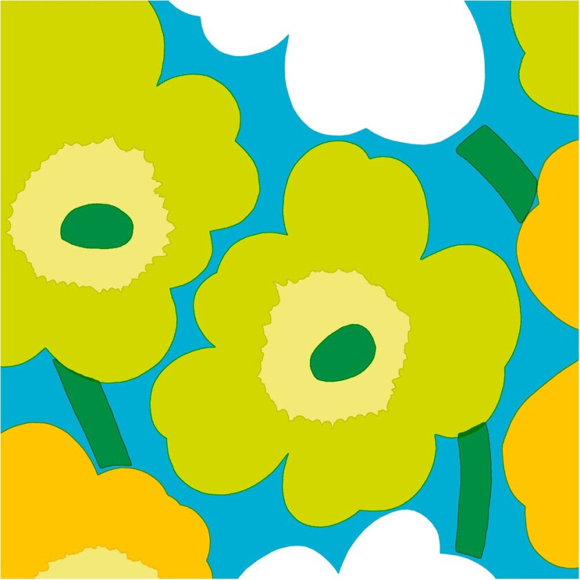 Bilde av Unniko serviett 33x33 cm 20-pk Blue-Green