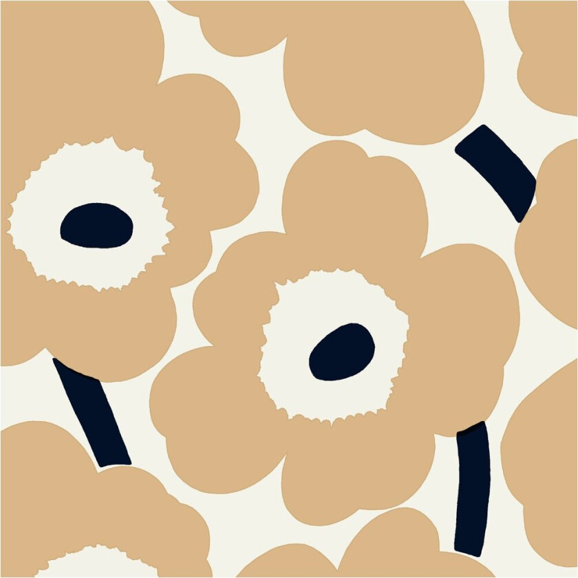 Unniko serviett 33x33 cm 20-pk Sand-brown